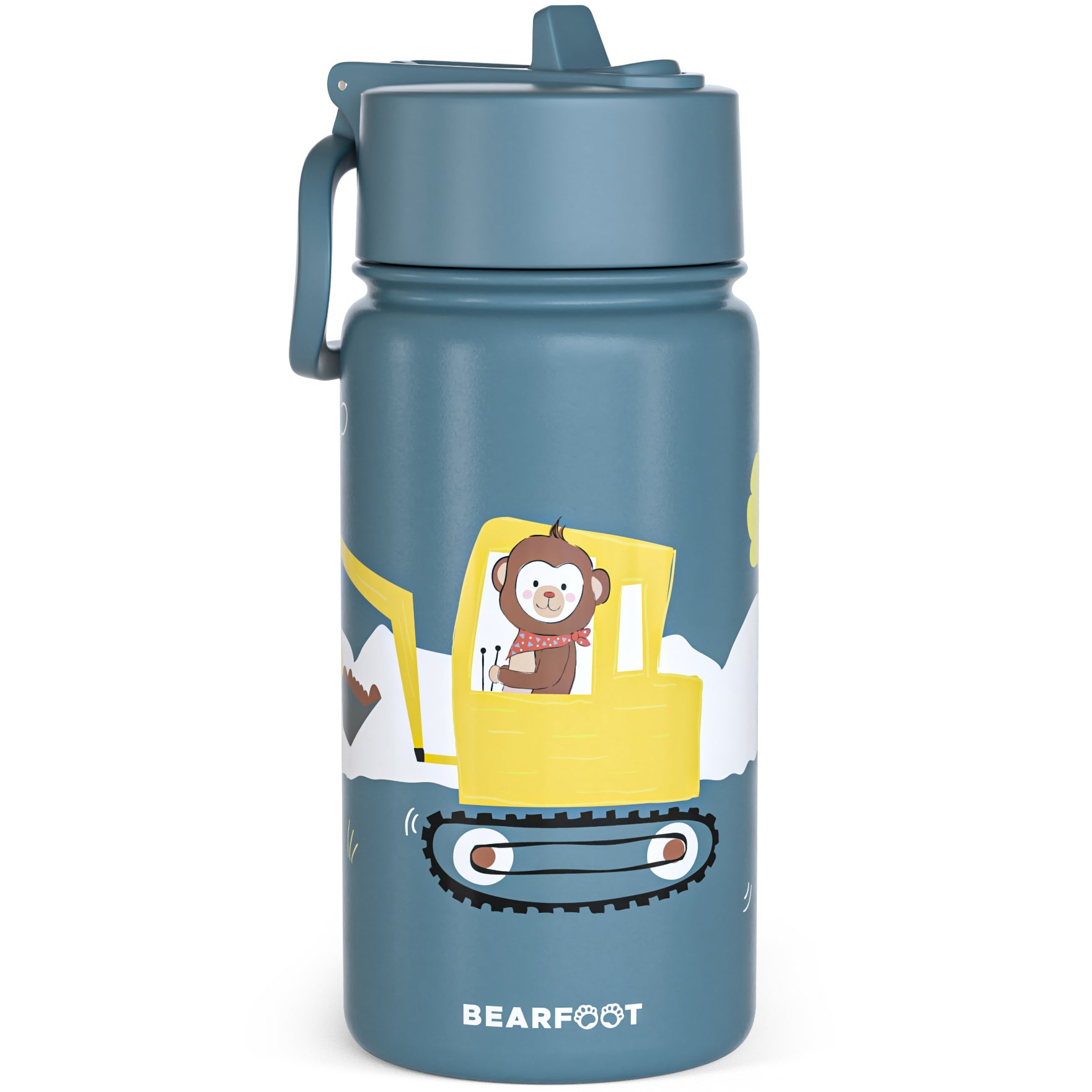 Gravemaskine bundt - Bento Box M & drikkeflaske 450ml & isoleret flaske 400ml
