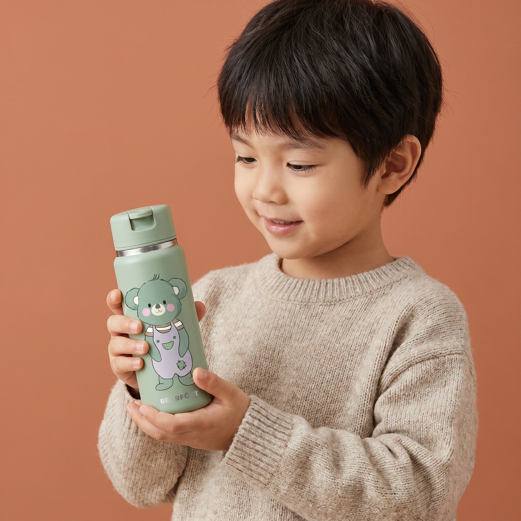 TINY Thermo Kinder Trinkflasche Edelstahl - Koala