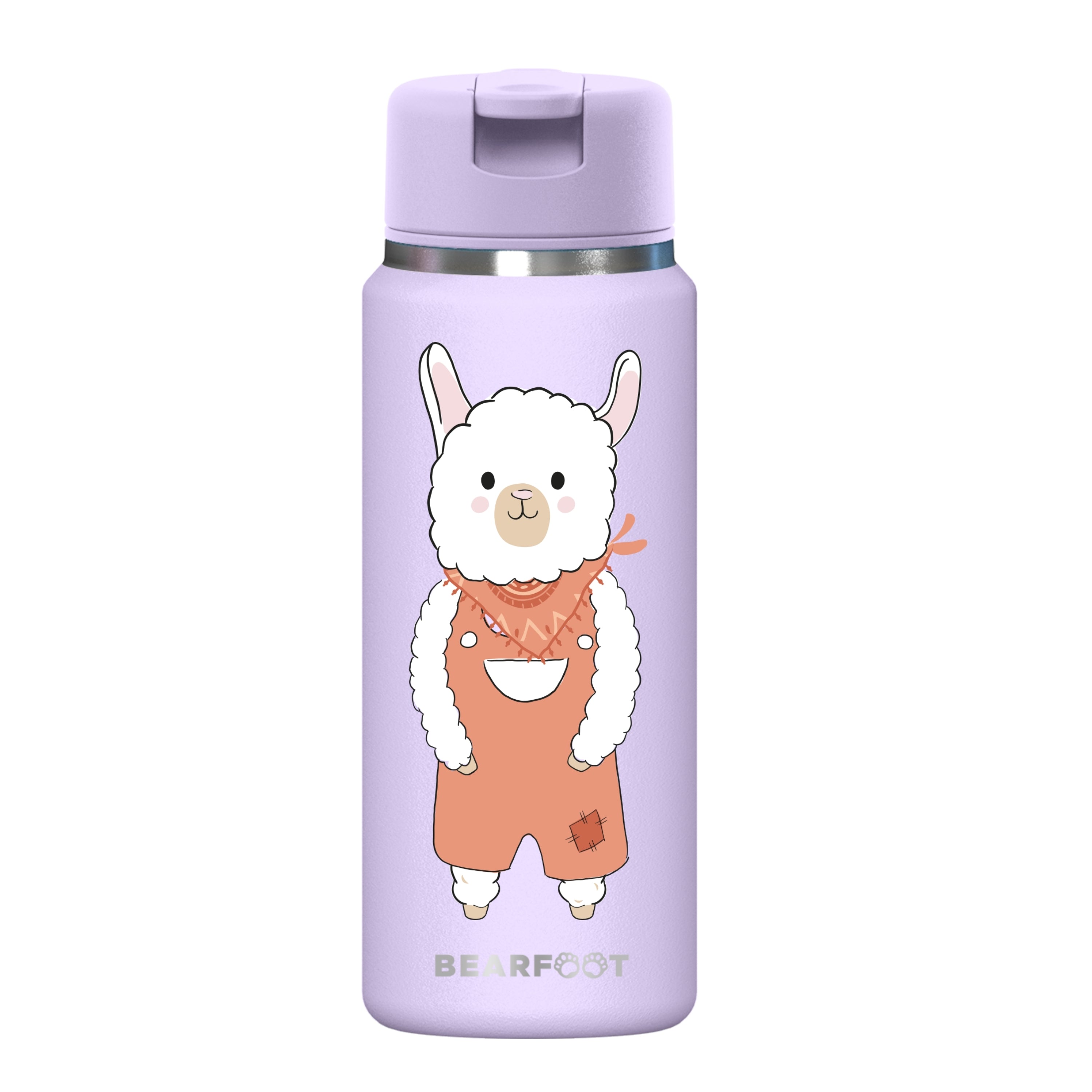 TINY Thermo Kinder Trinkflasche Edelstahl - Lama