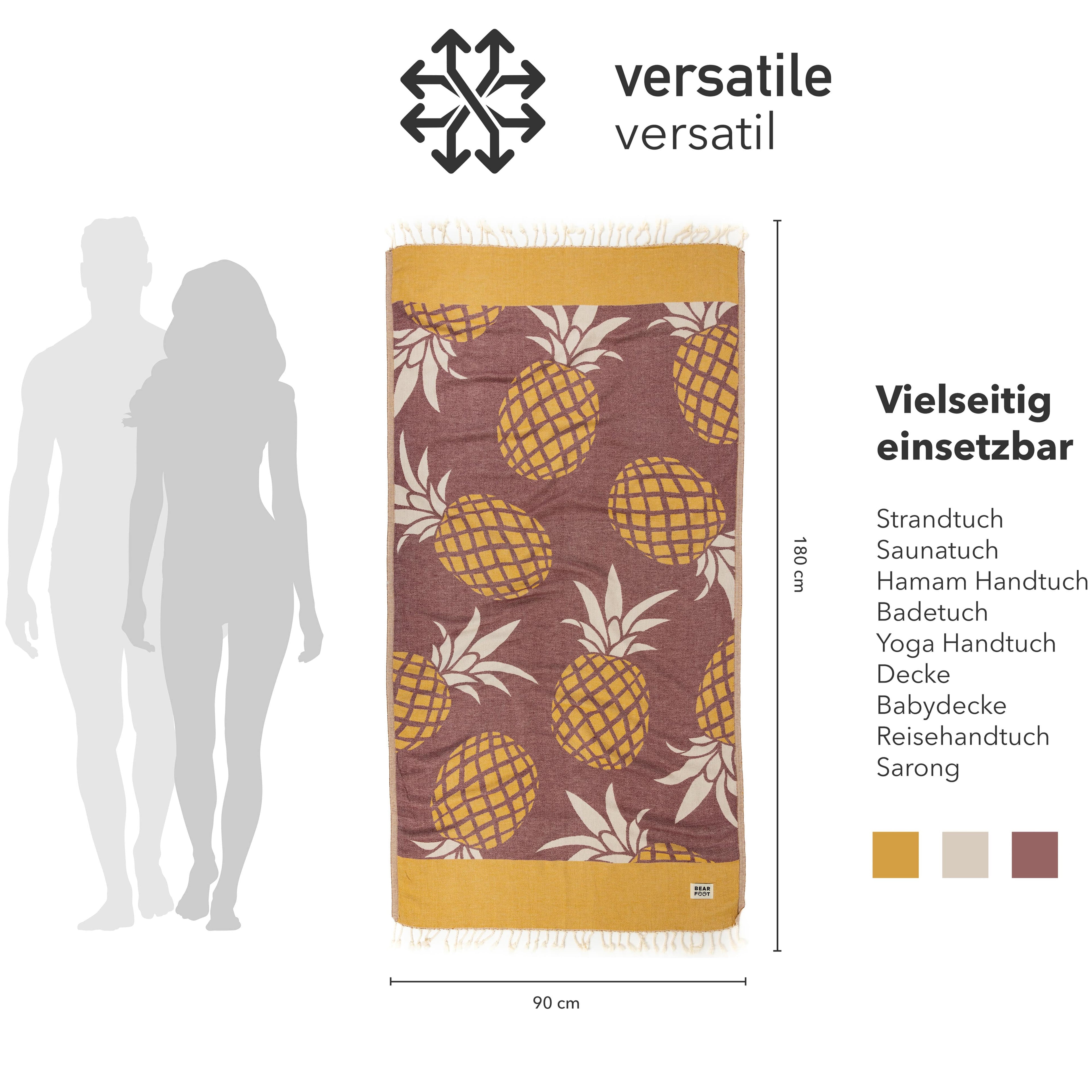 PINEAPPLE RED - 100% Cotton