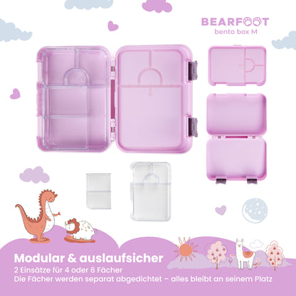 Unicorn Bundel - Bento Box M &amp; Drinkfles 450ml