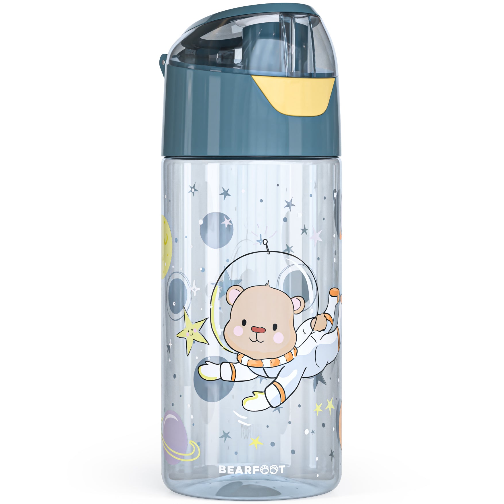 Trinkflasche Kinder leichte Wasserflasche - Astronaut Bär