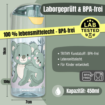 Trinkflasche Kinder, leichte Wasserflasche - Koala sage