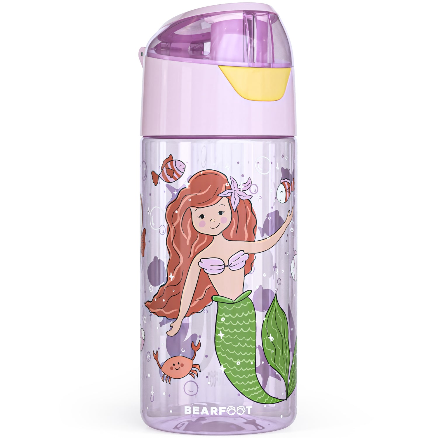 Gourde pour enfants, gourde légère - sirène