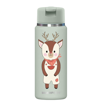 TINY Thermo Kinder Trinkflasche Edelstahl - Reh