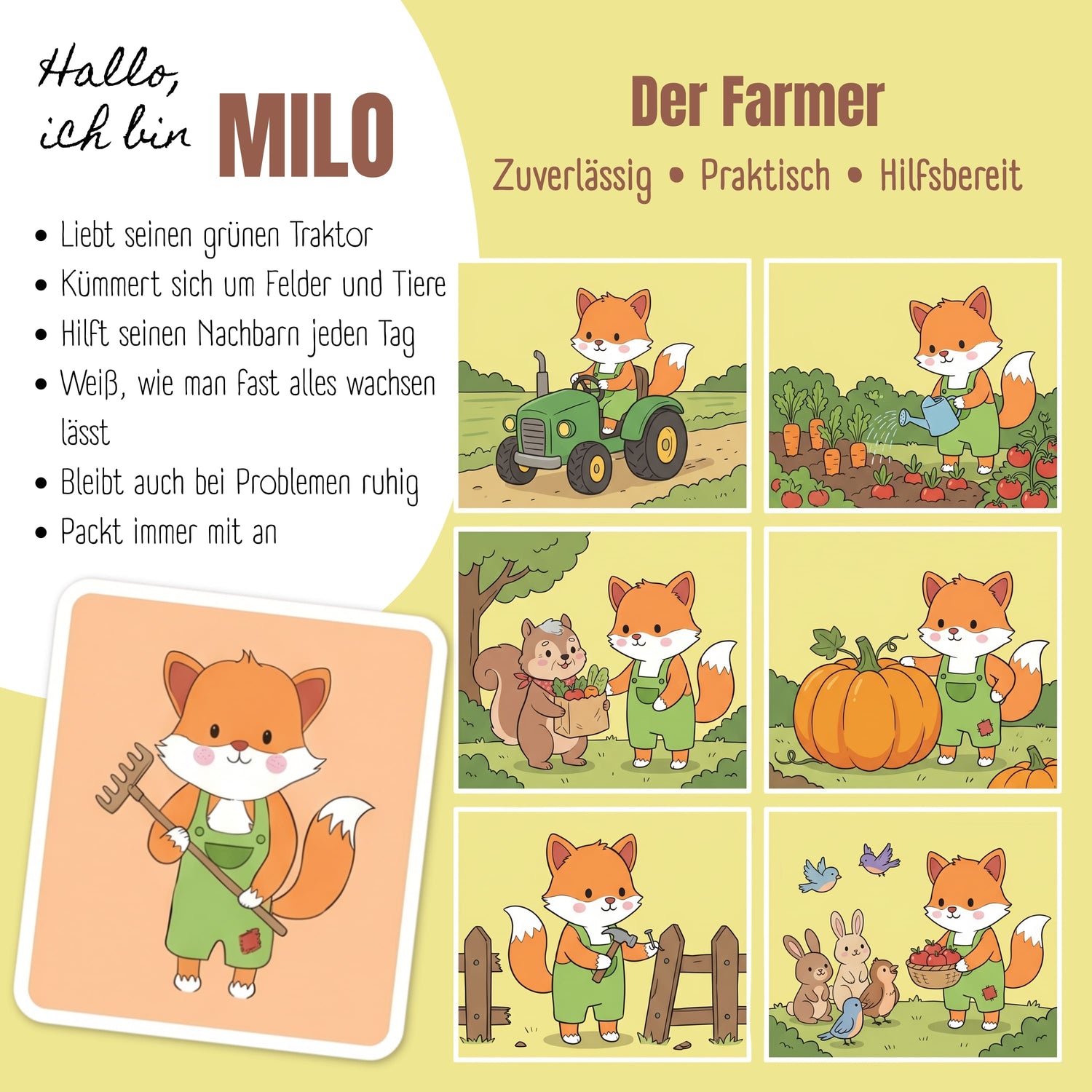 TINY Thermo Kinder Trinkflasche Edelstahl - Fuchs