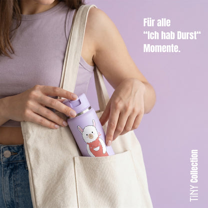 TINY Thermo Kinder Trinkflasche Edelstahl - Lama