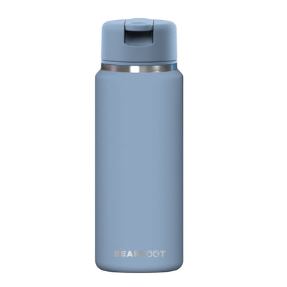 TINY Thermo Kinder Trinkflasche Edelstahl - blau