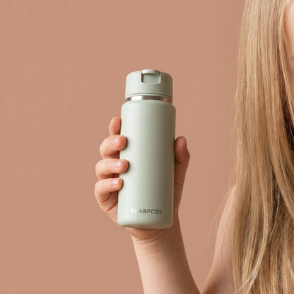 TINY Thermo Kinder Trinkflasche Edelstahl - Grün