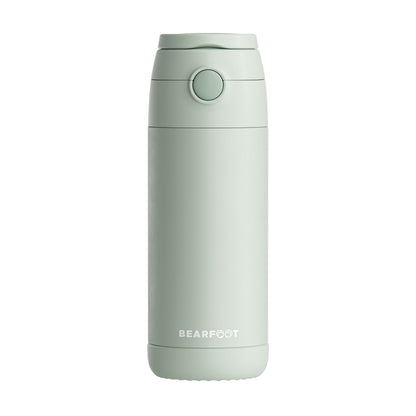 Thermo Kinder Trinkflasche Edelstahl - grün