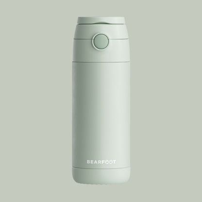 Thermo Kinder Trinkflasche Edelstahl - grün