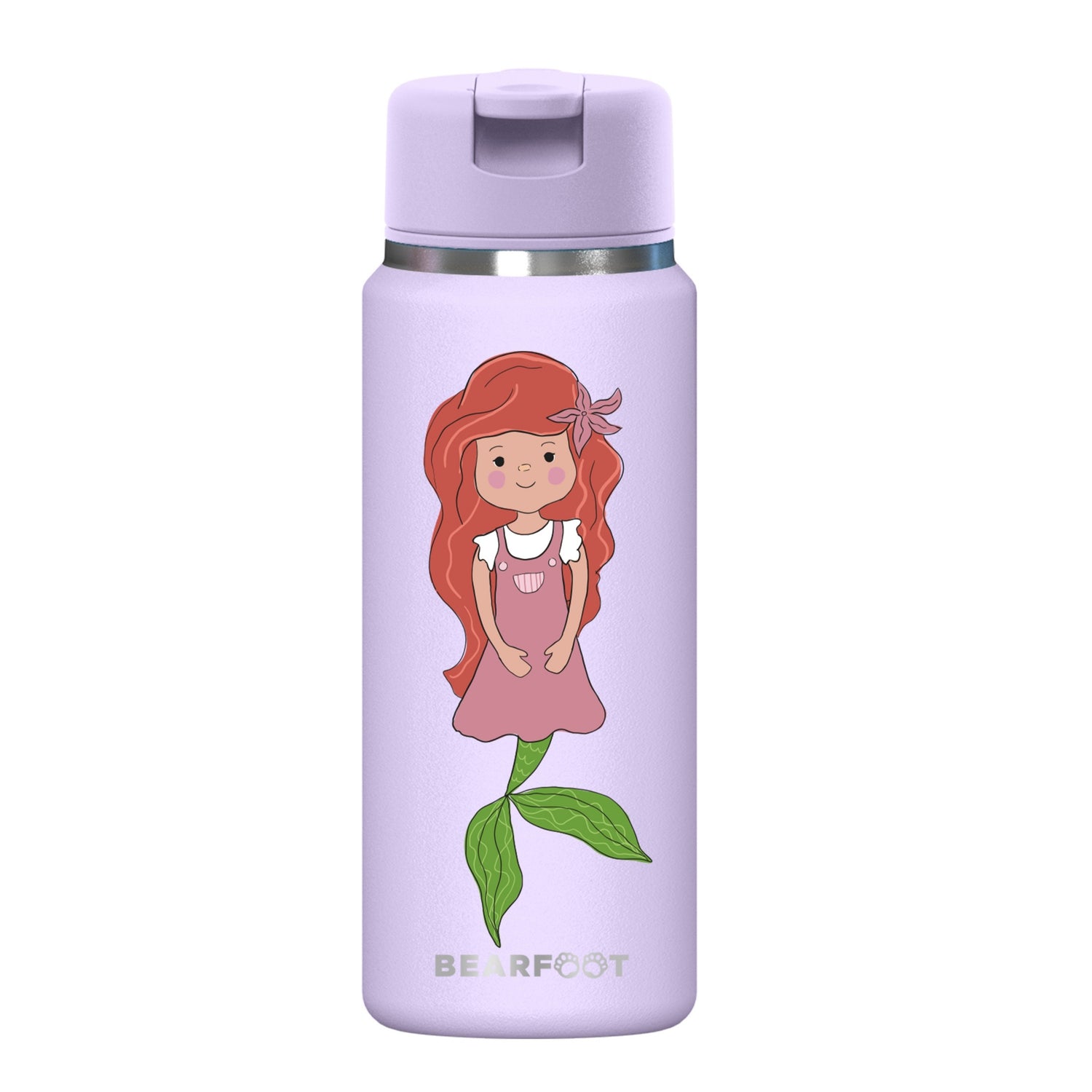 TINY Thermo Kinder Trinkflasche Edelstahl - Meerjungfrau