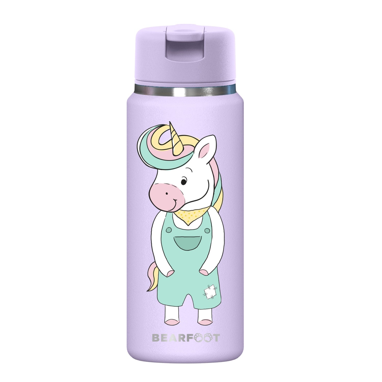 TINY Thermo Kinder Trinkflasche Edelstahl - Einhorn
