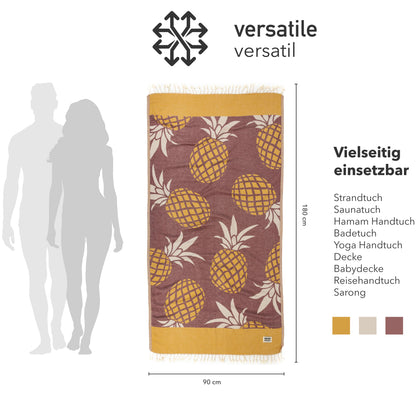 PINEAPPLE RED - 100% Cotton