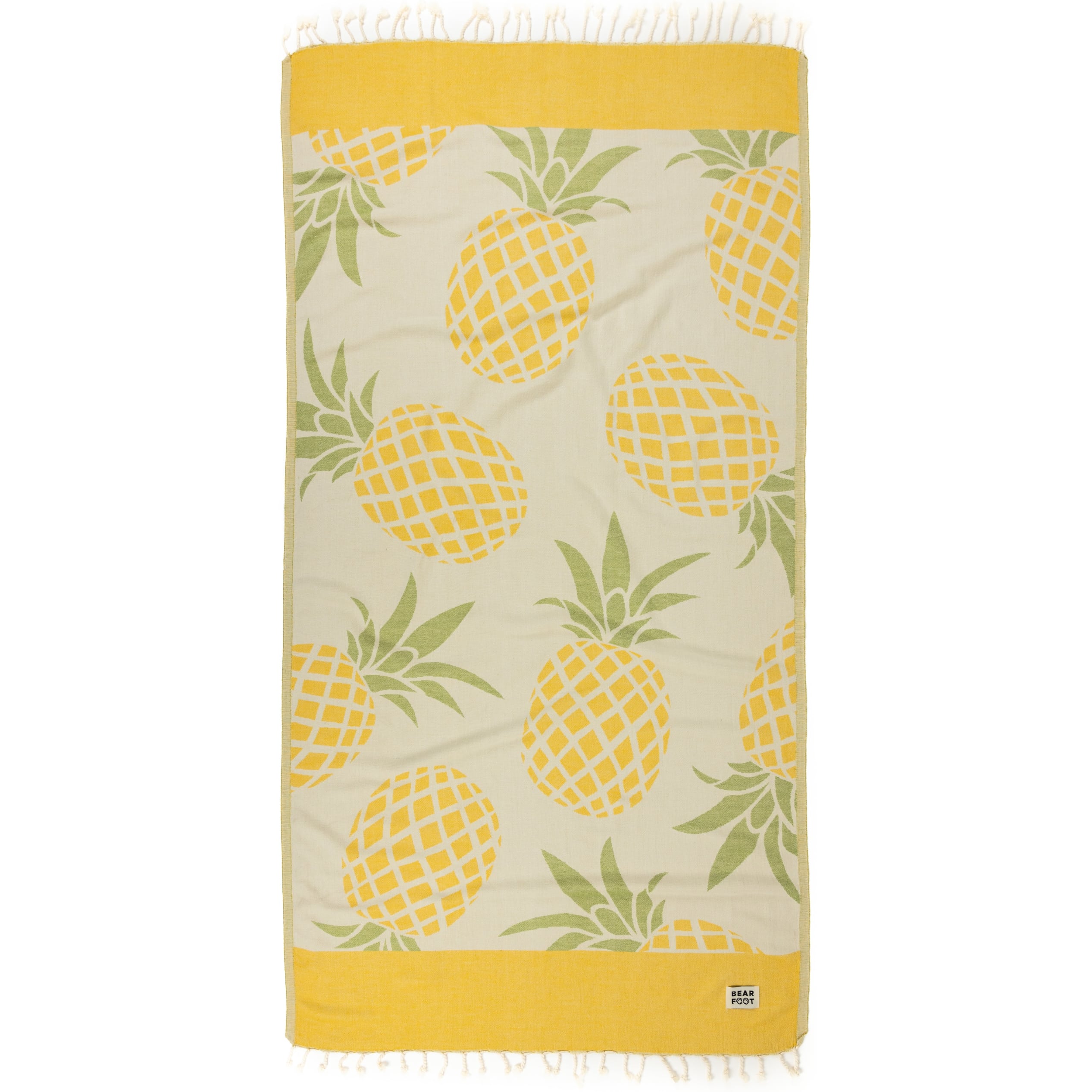 ANANAS GUL - 100% Bomuld
